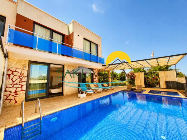 Villa Selam Kaş Palamut’ta Korunaklı Havuzlu Kiralık Villa
