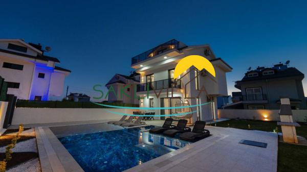 Villa Tahancı 1 Fethiye Ovacık Ölüdeniz'de Jakuzili Kiralık Villa