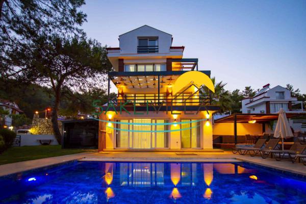 Villa Deep Sea Fethiye Ölüdeniz Hisarönü'nde Kiralk Tatil Villası